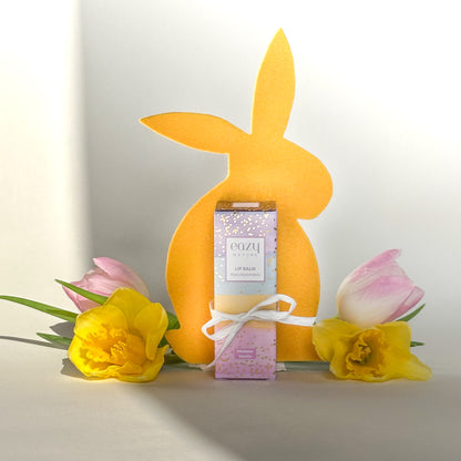 Oster-Special: 1 Lippenpflegestift mit Deko-Filzhase