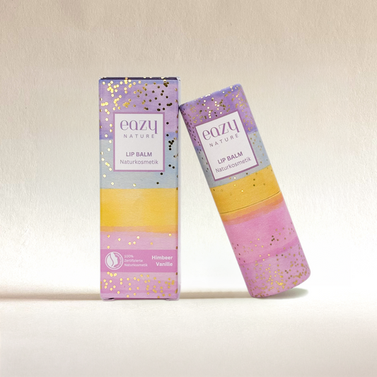 Lippenpflegestift für Kinder aus Naturkosmetik – Eazy Nature, rosa, mit Bio-Olivenöl